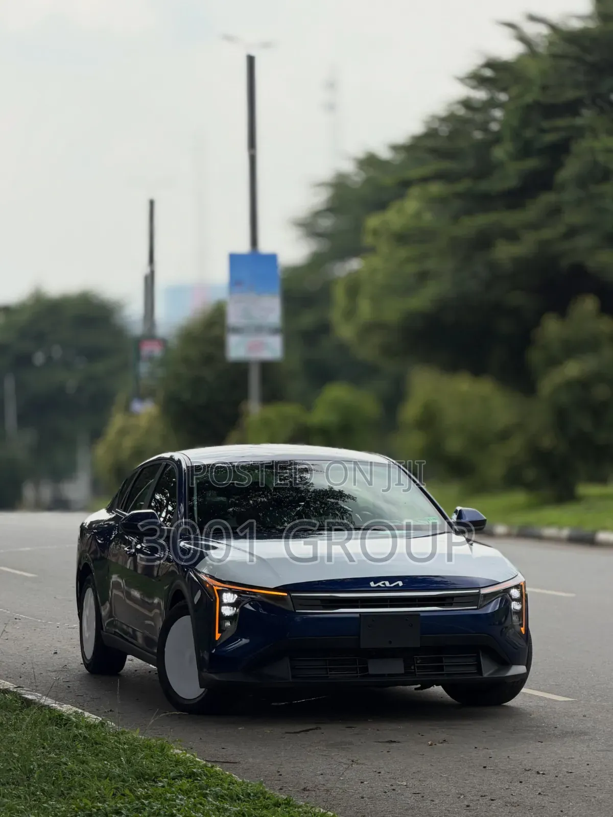 New Kia K4 2025 Blue