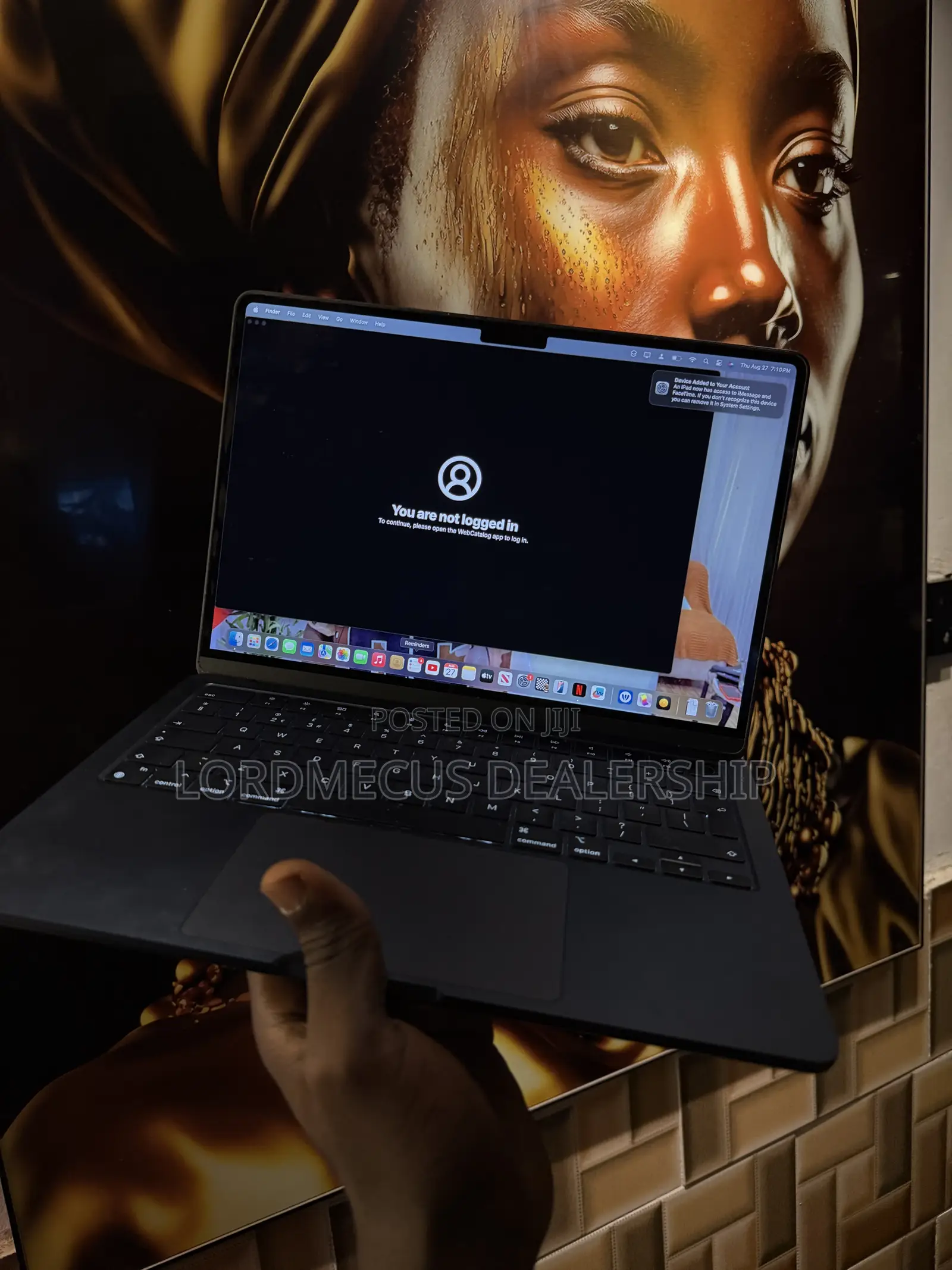 Laptop Apple MacBook Air 2022 M2 8GB Intel Core M2 SSD 128GB