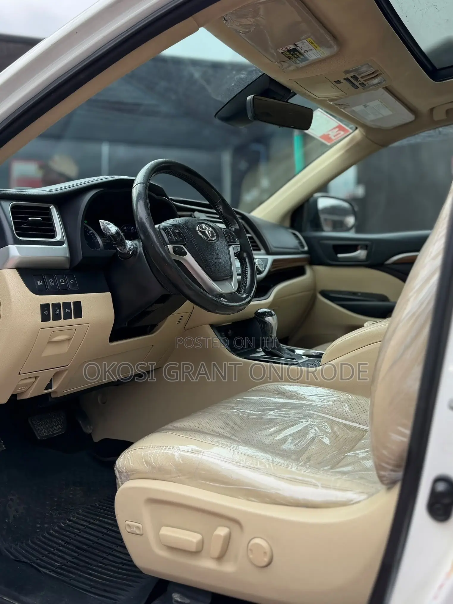 Toyota Highlander Limited Platinum 4x4 V6 (3.5L 6cyl 8A) 2017 White