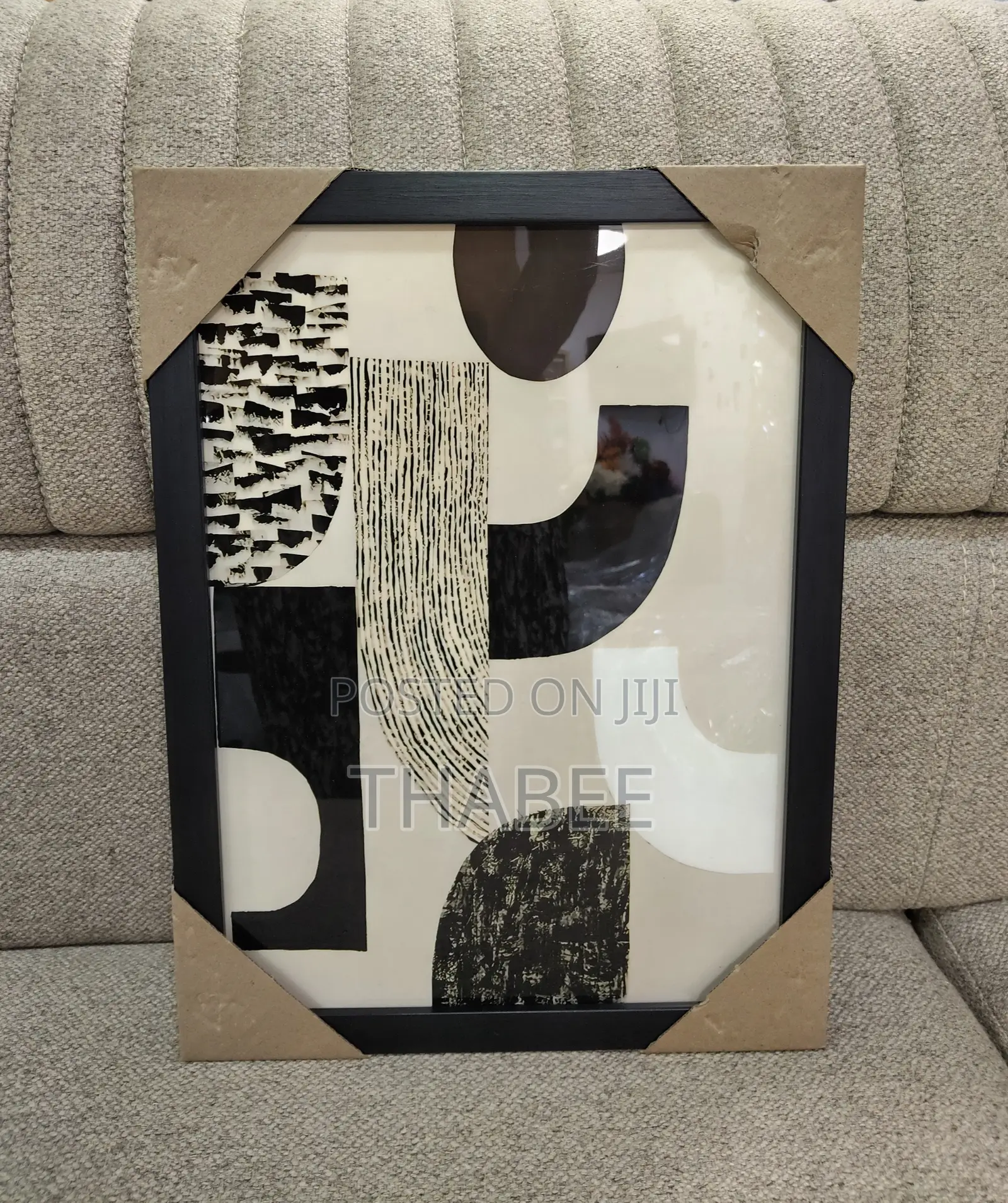 Modern Neutral Abstract Wall Art – 2-Piece Set
