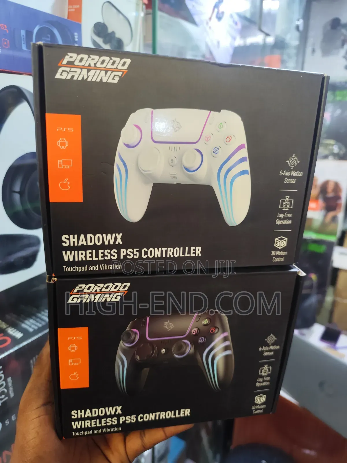 Porodo Shadow PS5 Controller/Game Pad Pdx641