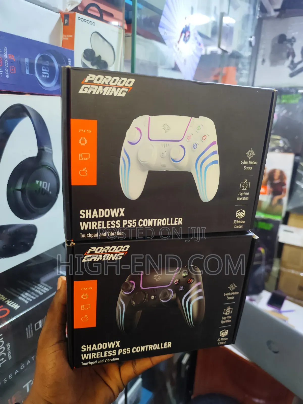 Porodo Shadow PS5 Controller/Game Pad Pdx641