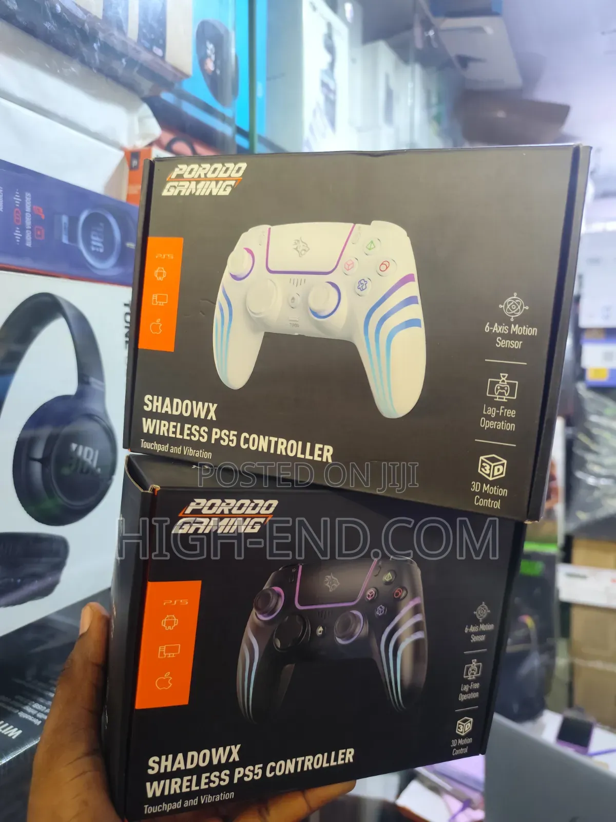 Porodo Shadow PS5 Controller/Game Pad Pdx641