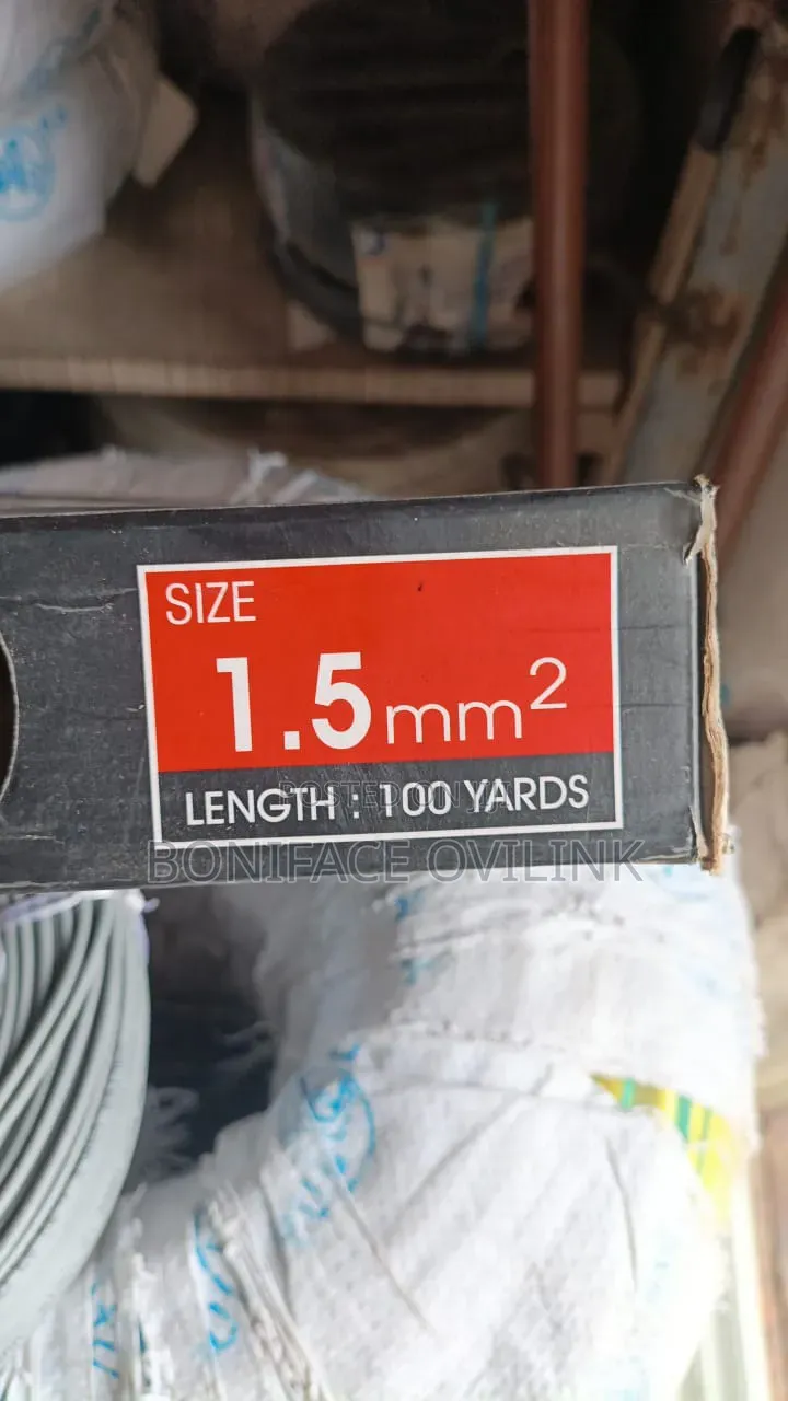 1.5mm2 Grey Cable Wire