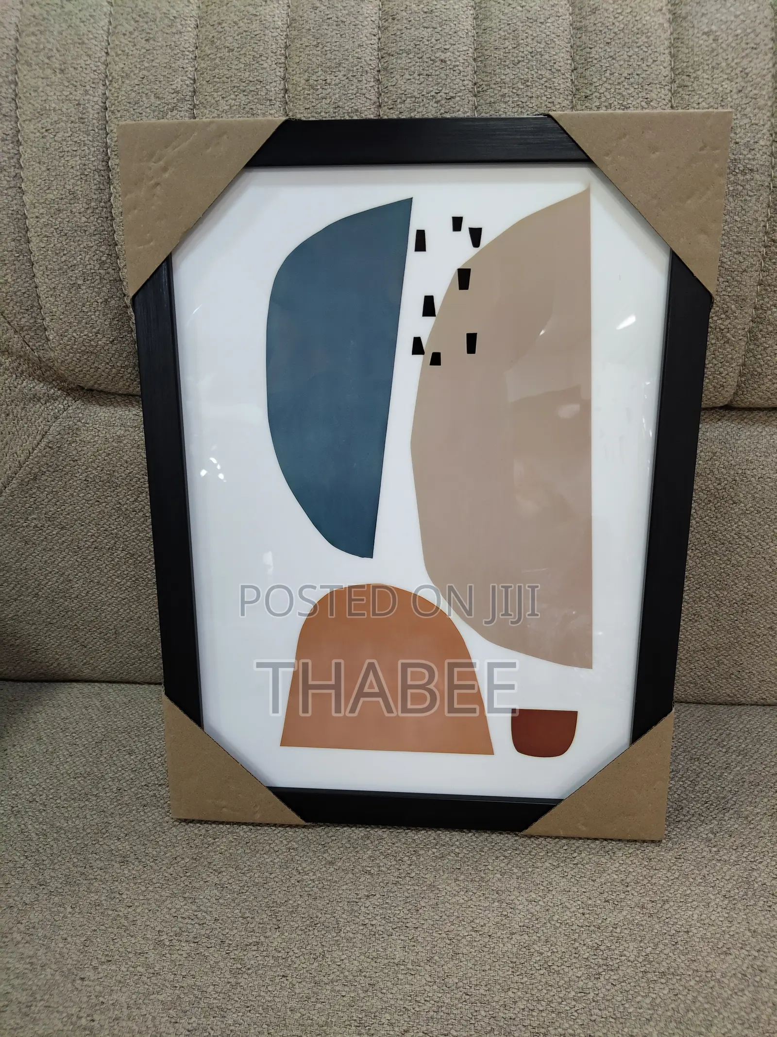 “Modern Neutral Abstract Wall Art