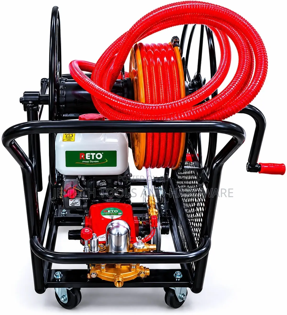 RETO Power Sprayer With Hose - 50m - 6.5hp