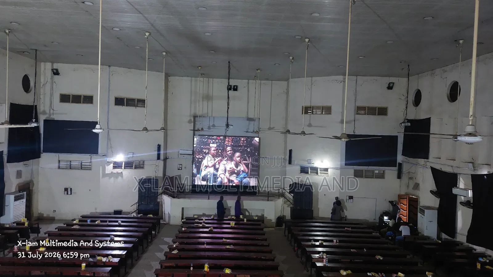 Church LED Screen Installation Lagos | LED Display Installer