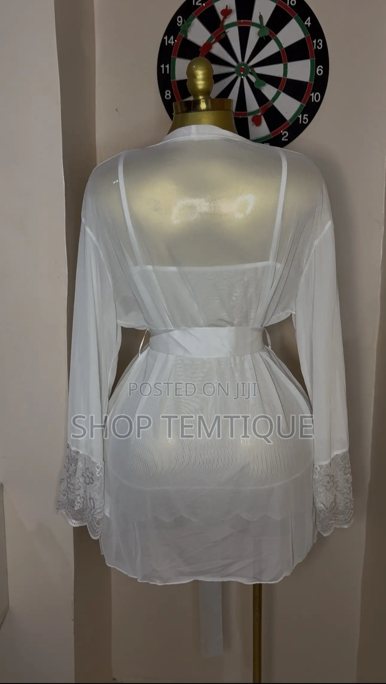 Lace Gown and Robe Set