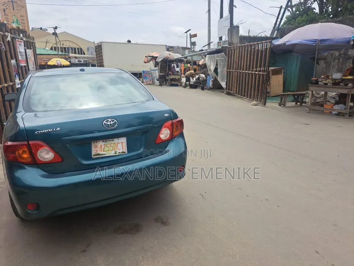 Toyota Corolla 2009 Green