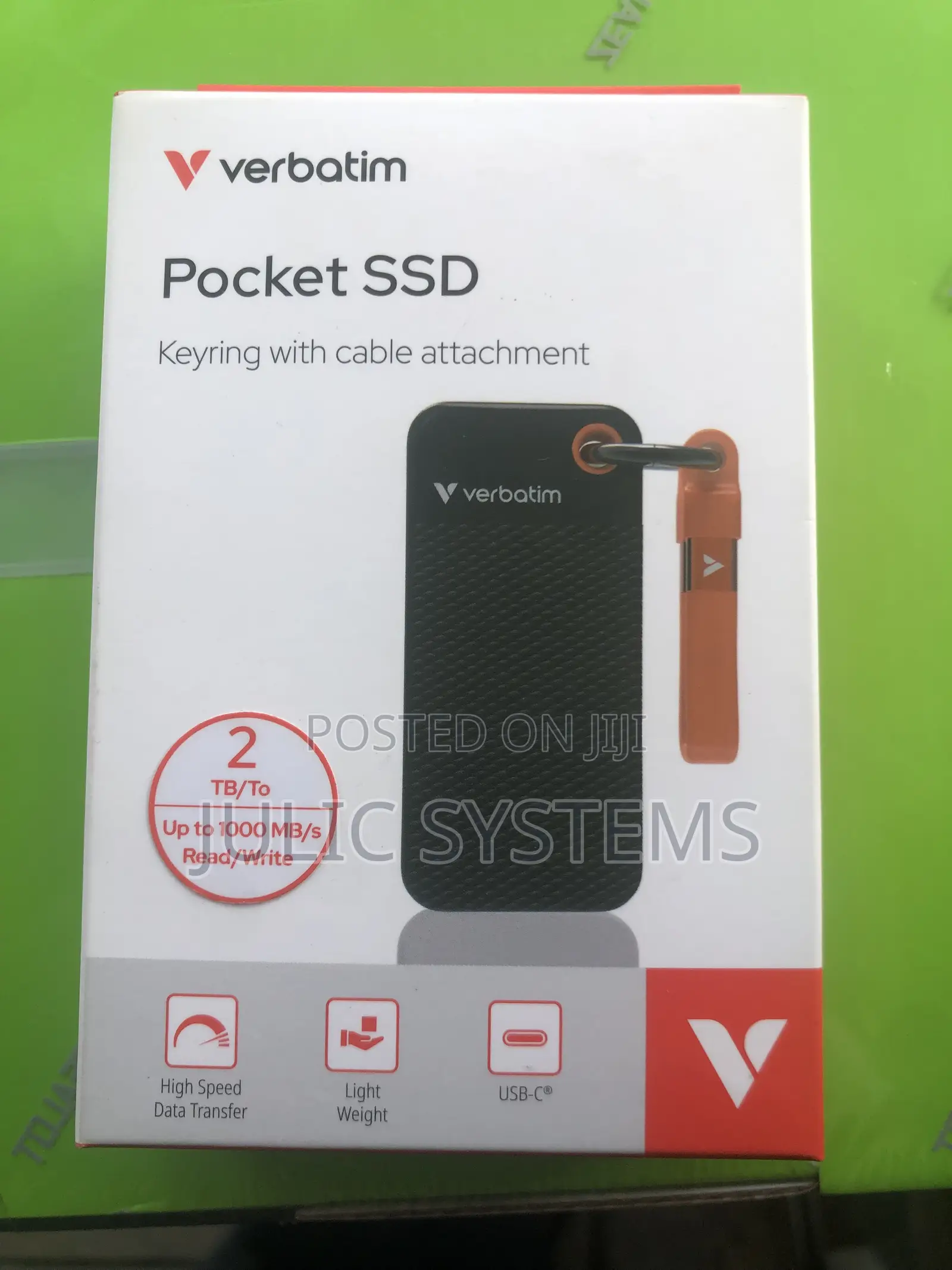 2TB Verbatim Portable SSD