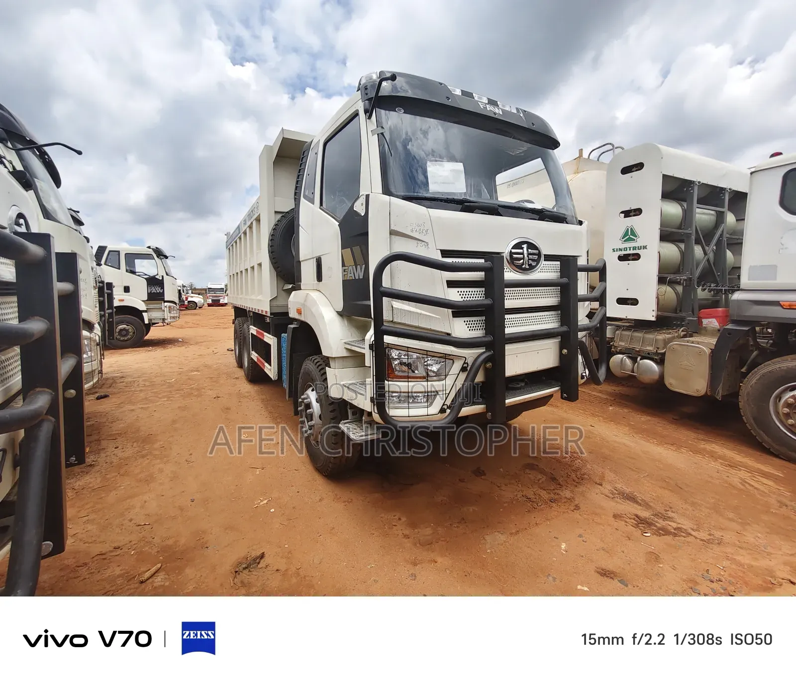 FAW J6L 390 6X4 Dump Truck
