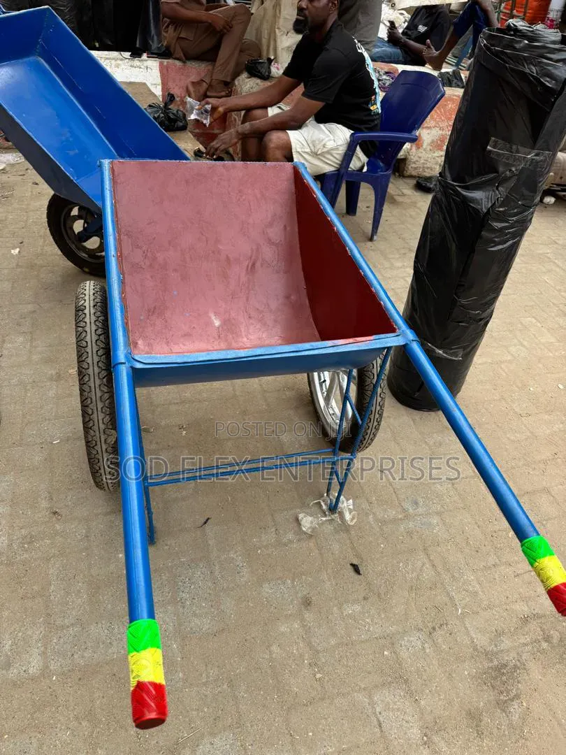 Industrial/Heavy Duty With Big Tires Wheelbarrow for Construction🚧