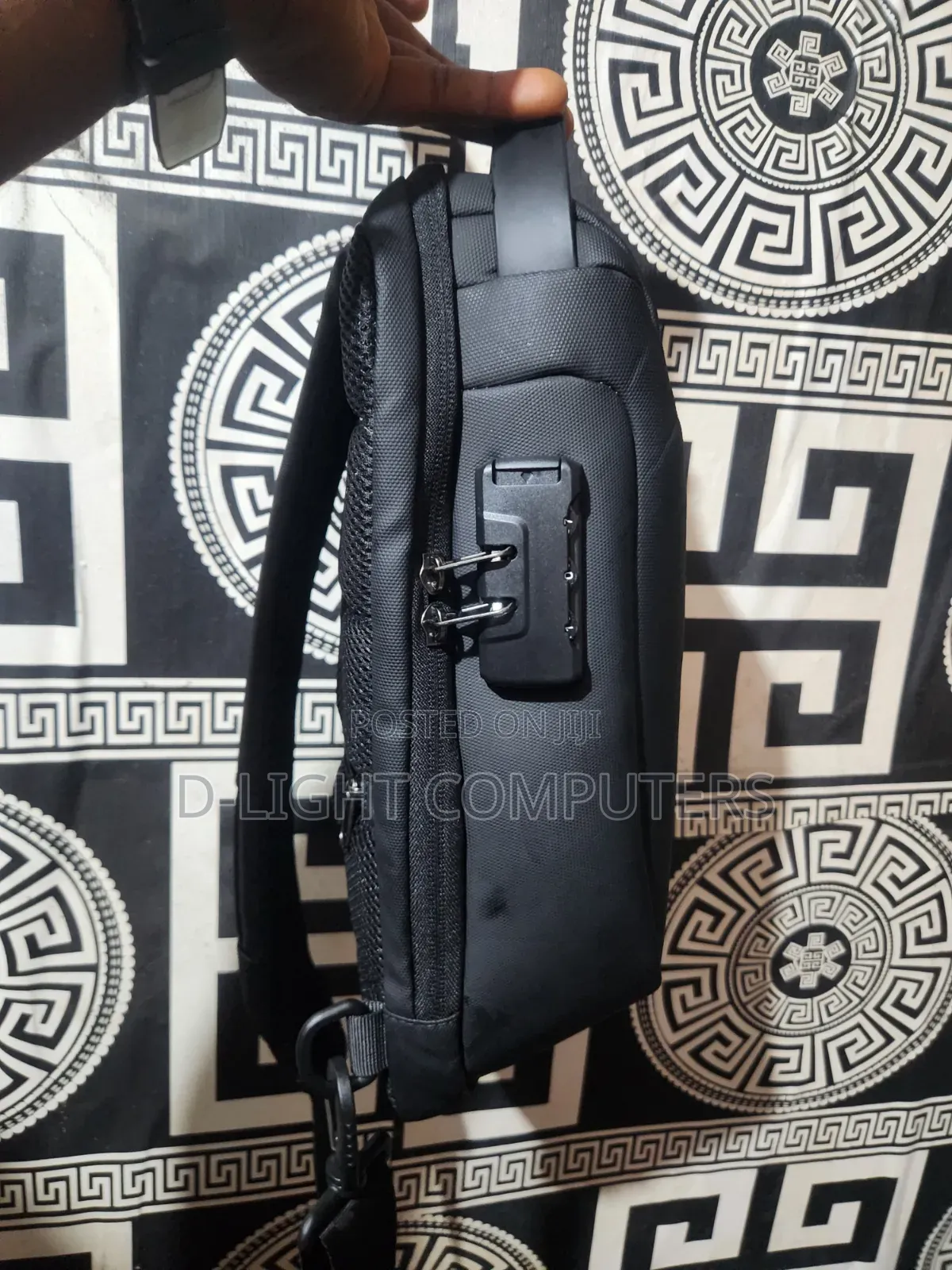 Password Lock Anti-Theft Urban Leisure Men's Chest Bag