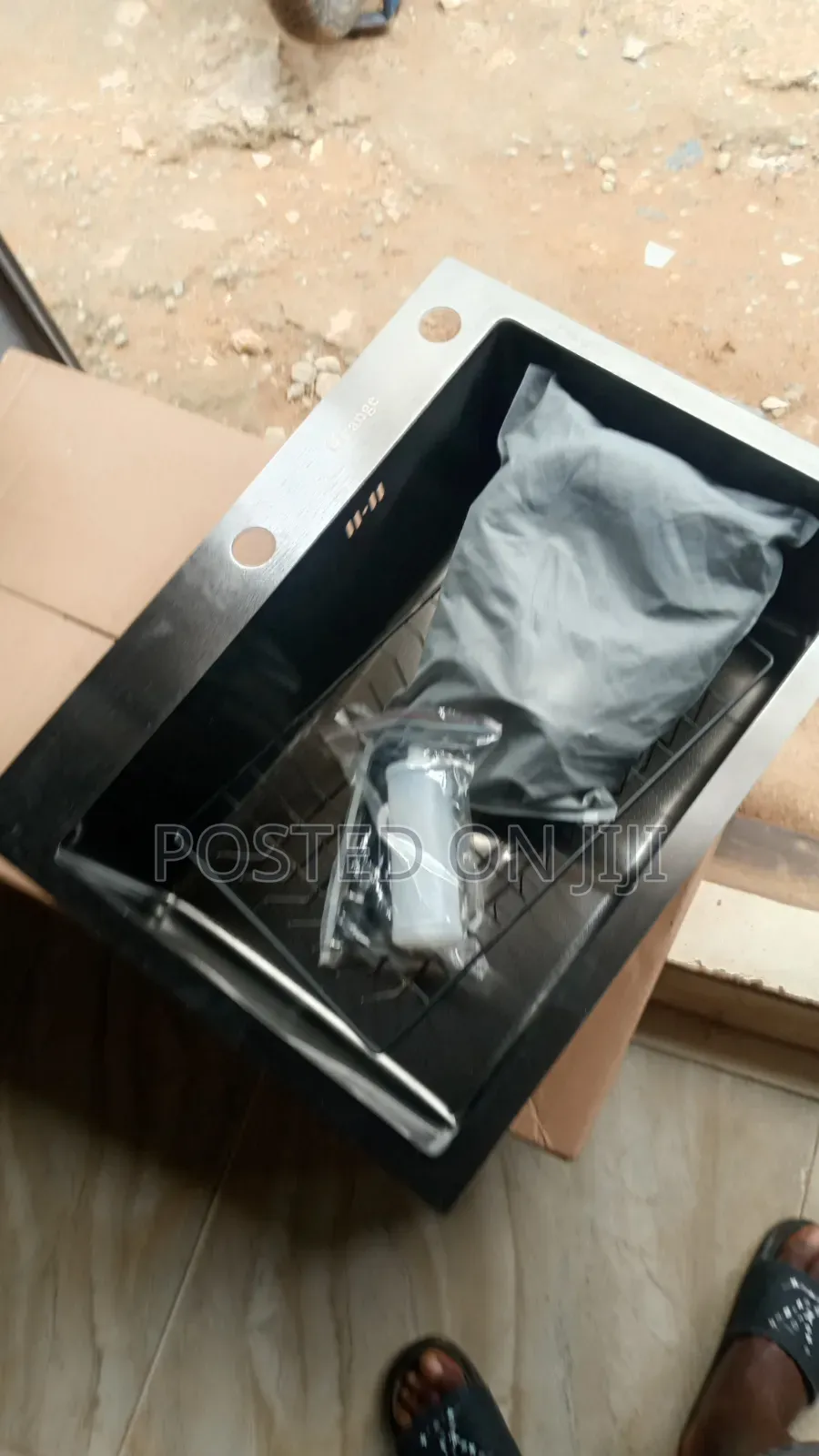 Single Bowl Kitchen Sink Handmade 60 by 45