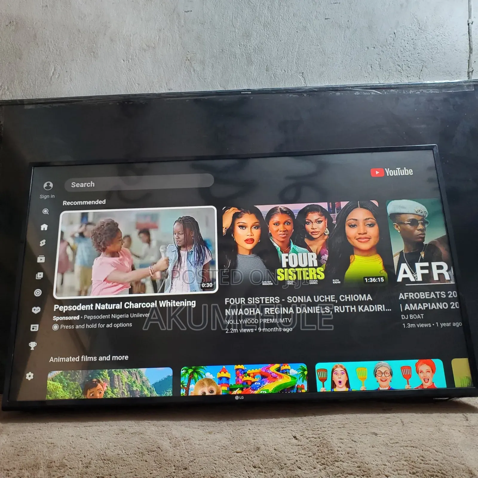 LG Smart TV 49 Inches 4k Display With Free Netflix Account and YouTube