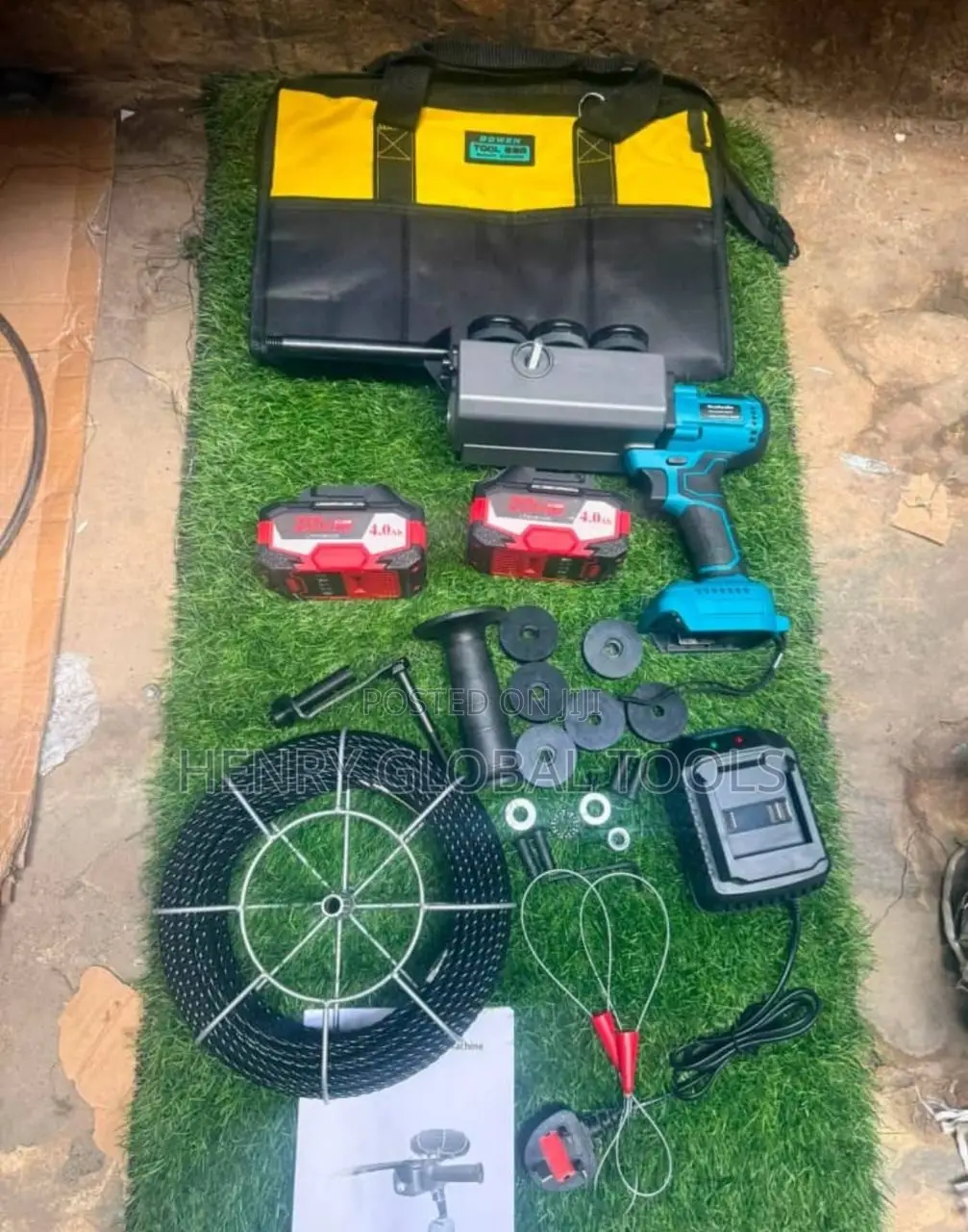 Cordless Cable Pulling Machine