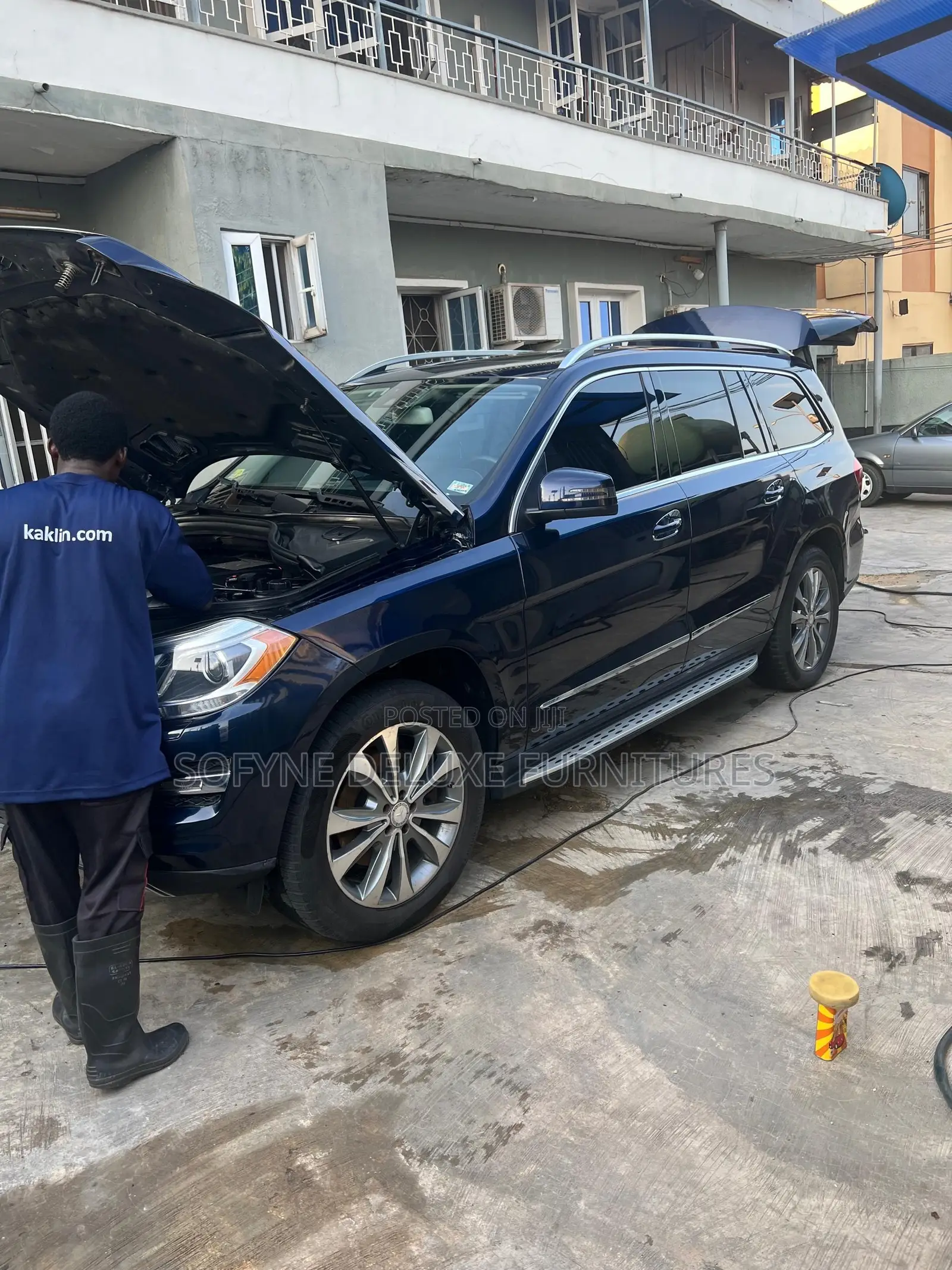 Mercedes-Benz GL-Class 2014 Blue