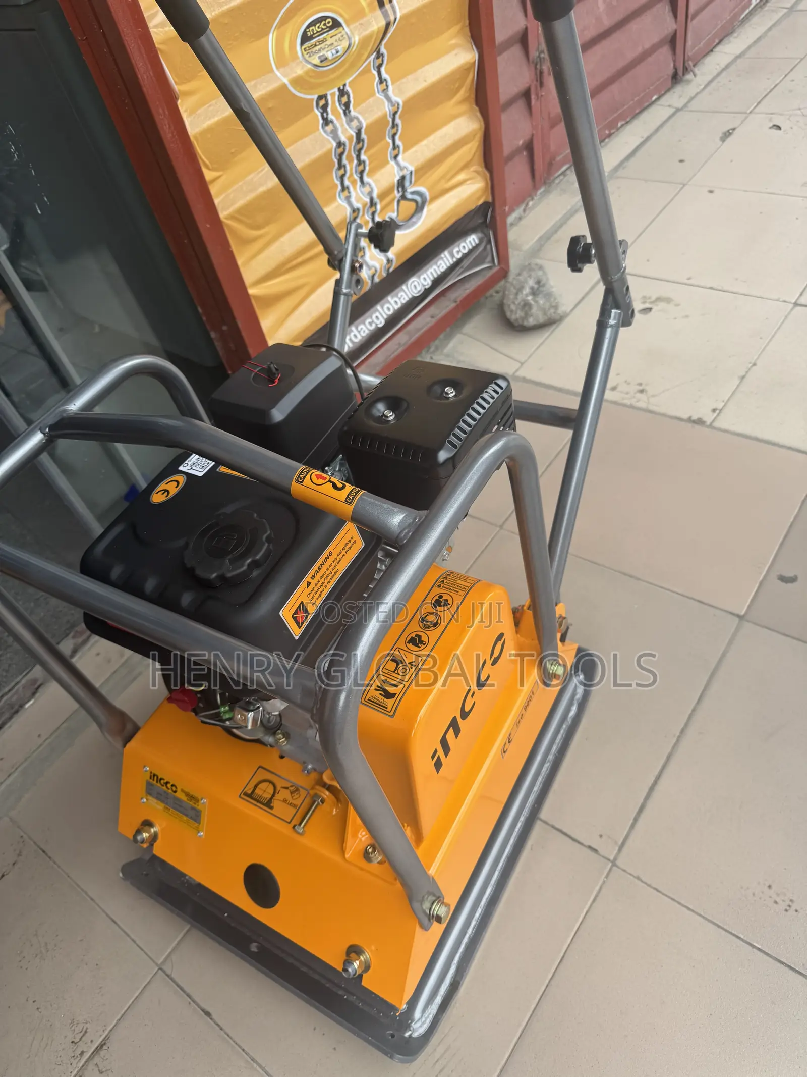 C-90 INGCO Gasoline Plate Compactor GCP100-