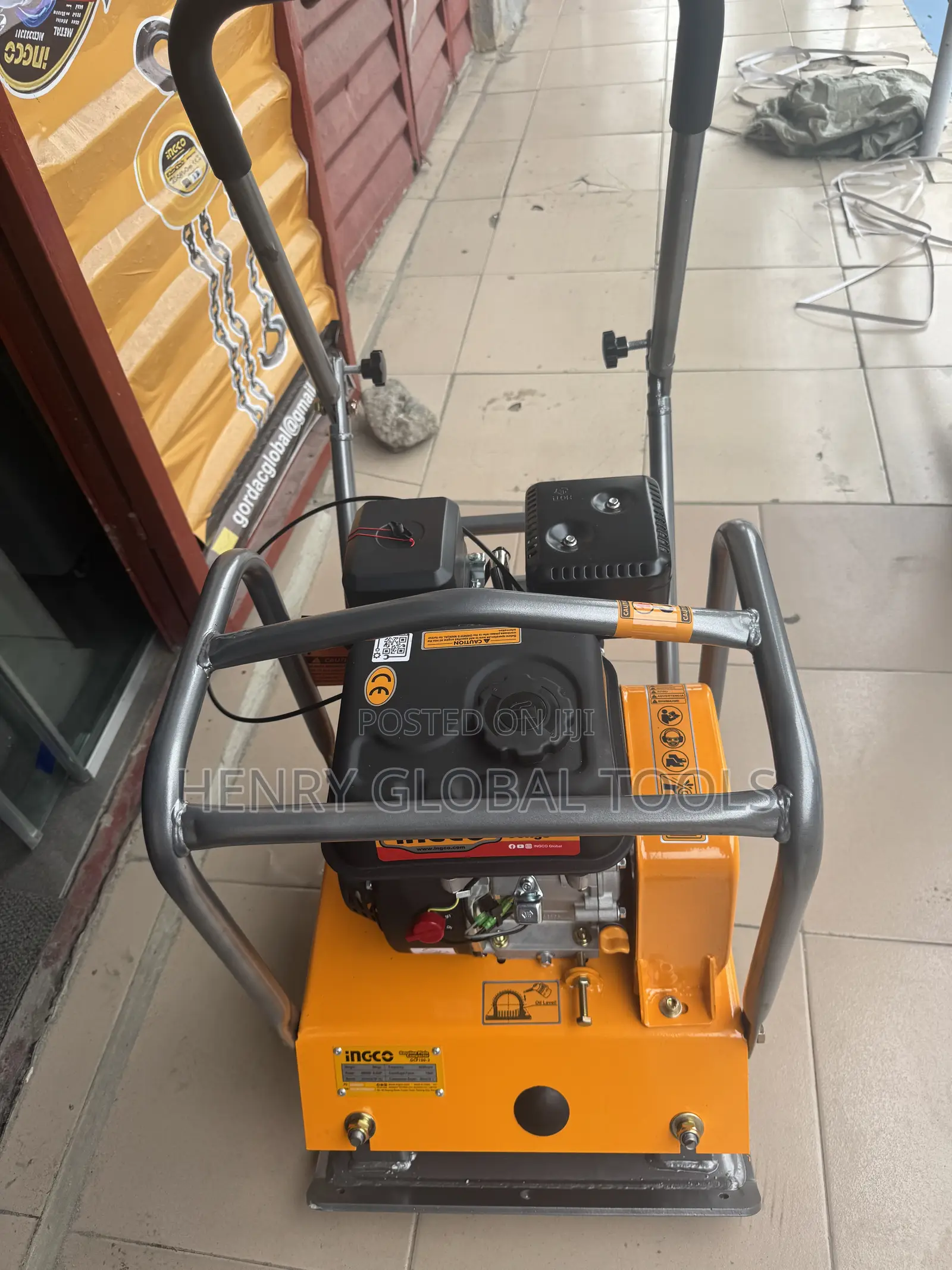 C-90 INGCO Gasoline Plate Compactor GCP100-