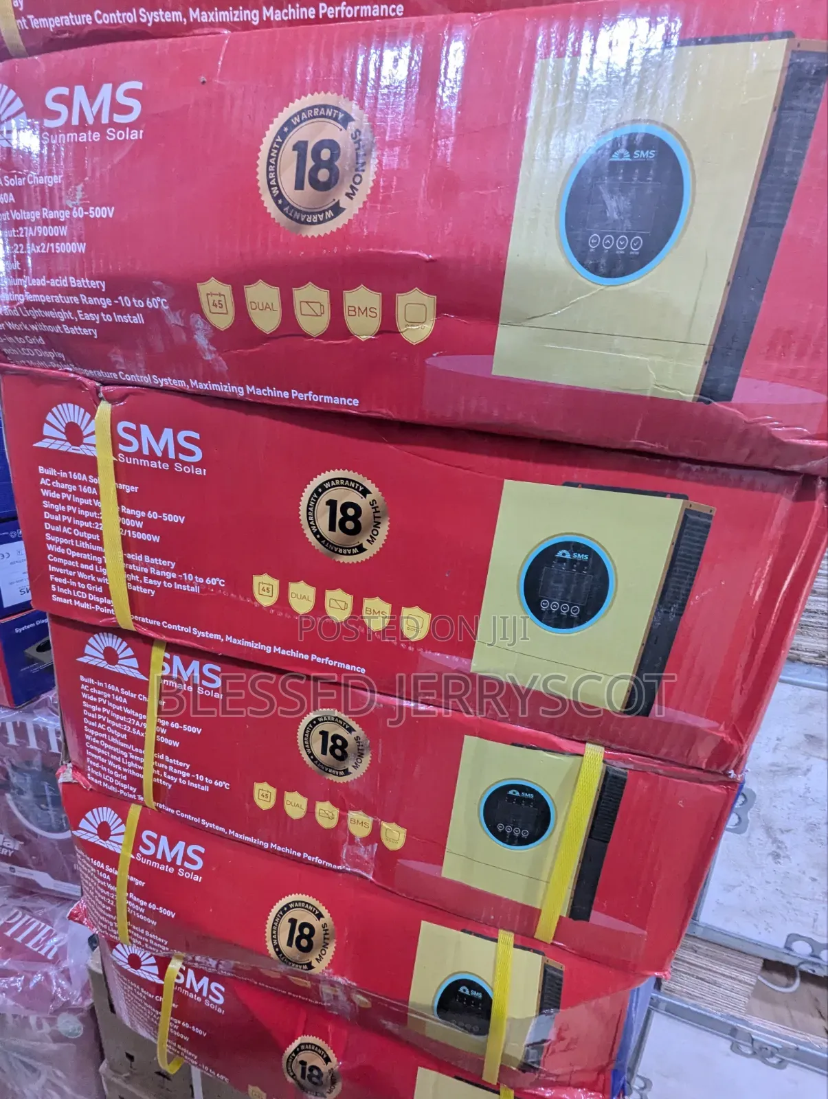 SMS 12kva 48v Hybrid Solar Inverters Available in Stock.