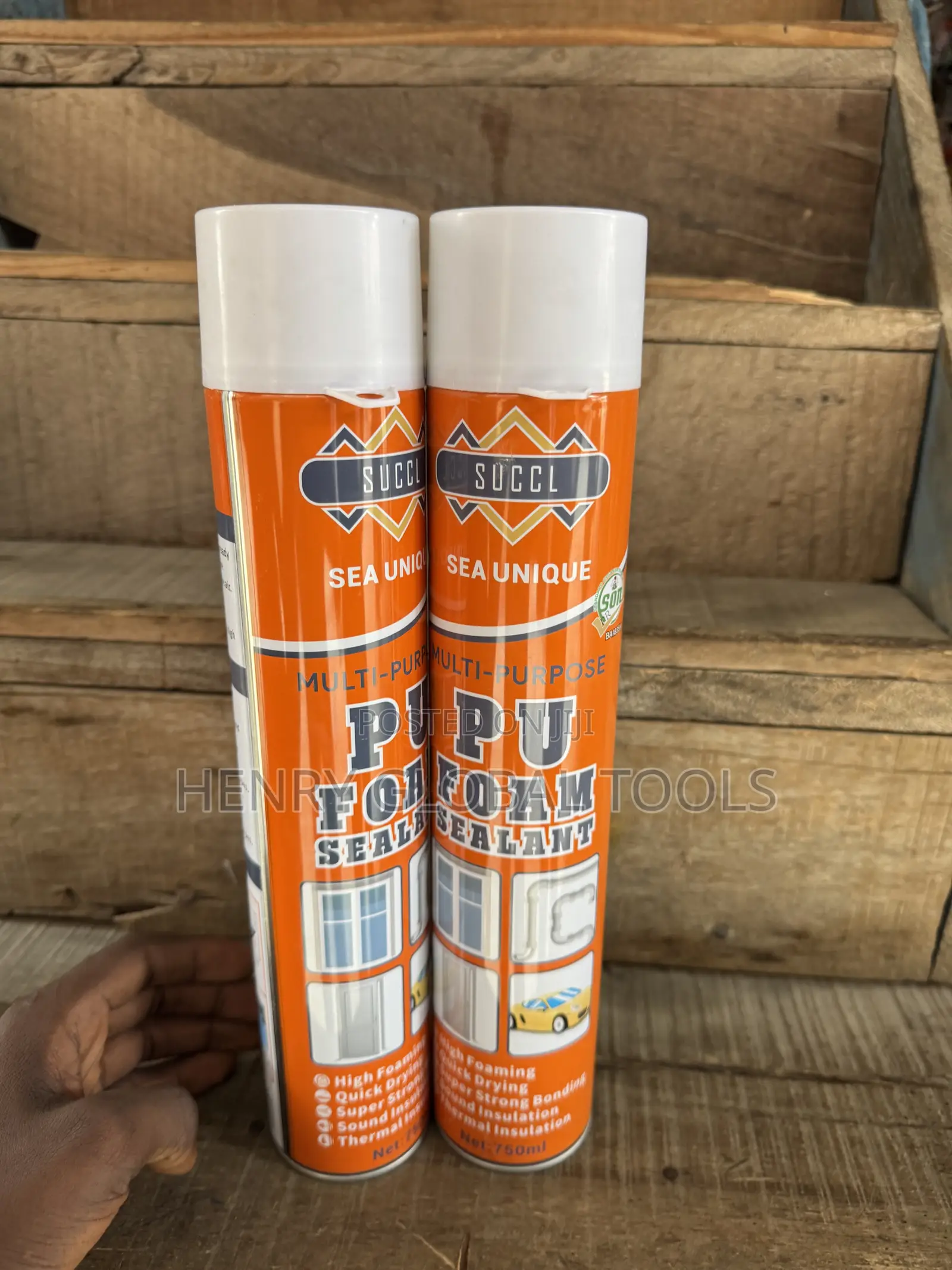 SUCCL Multi-Purpose PU Foam Sealant – 750ml