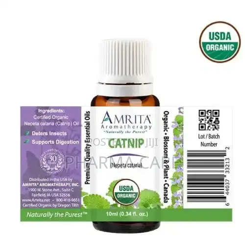Aromatherapy Catnip Organic Essential Oil 10ml