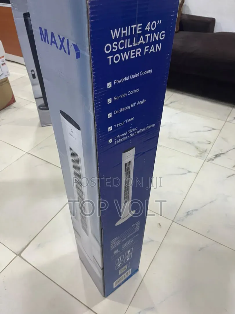 Maxi 40 Inches Tower Fan for Bedroom