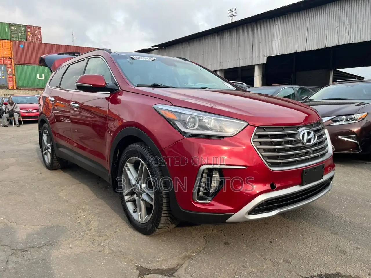 Hyundai Santa Fe Limited Ultimate AWD 2018 Red