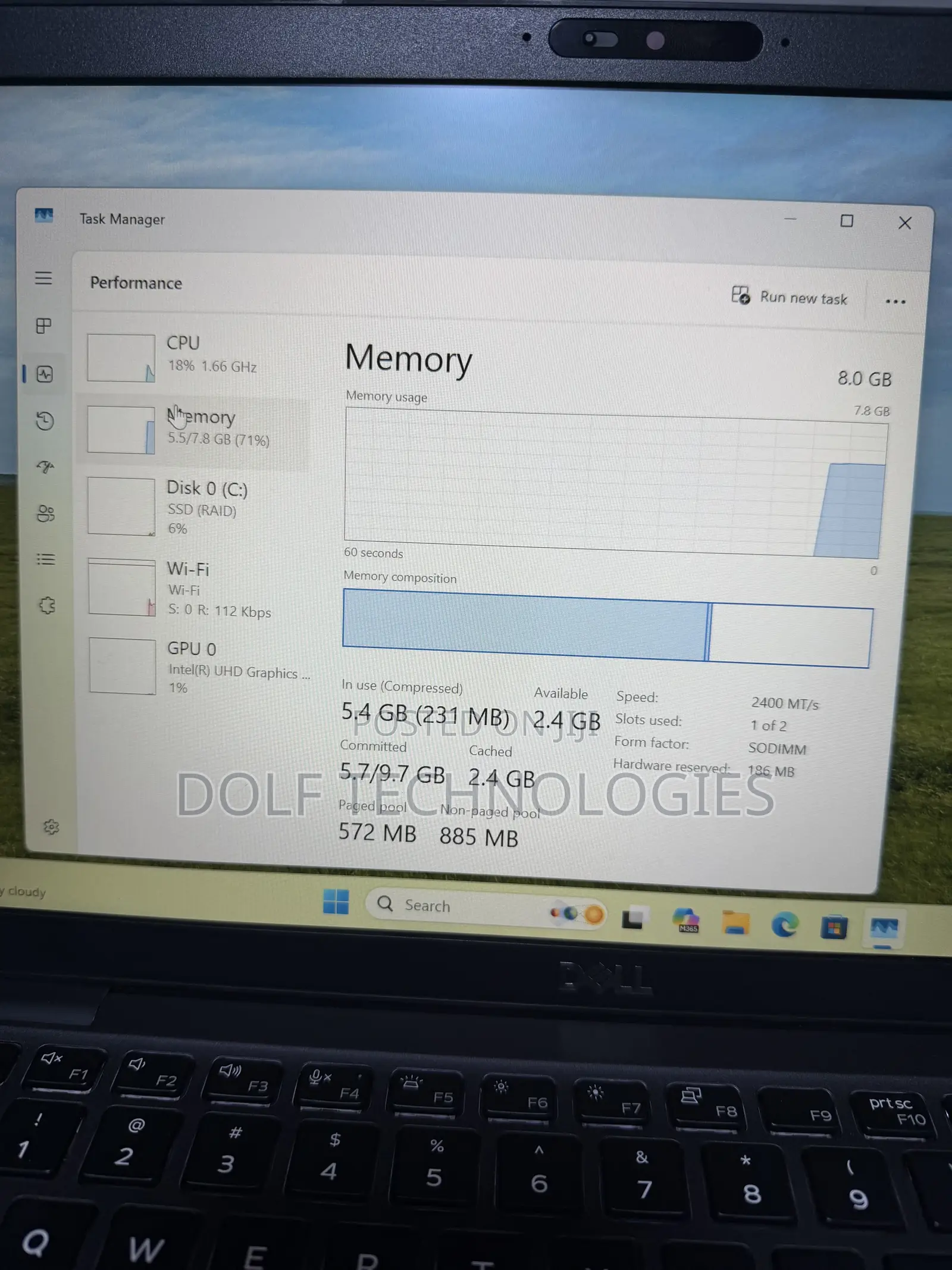 Laptop Dell Latitude 5400 8GB Intel Core i7 SSD 256GB