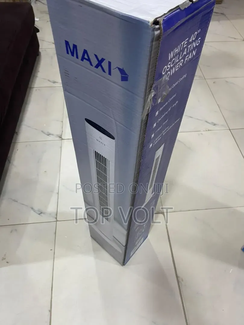 Maxi 40 Inch Tower Fan – Modern Design