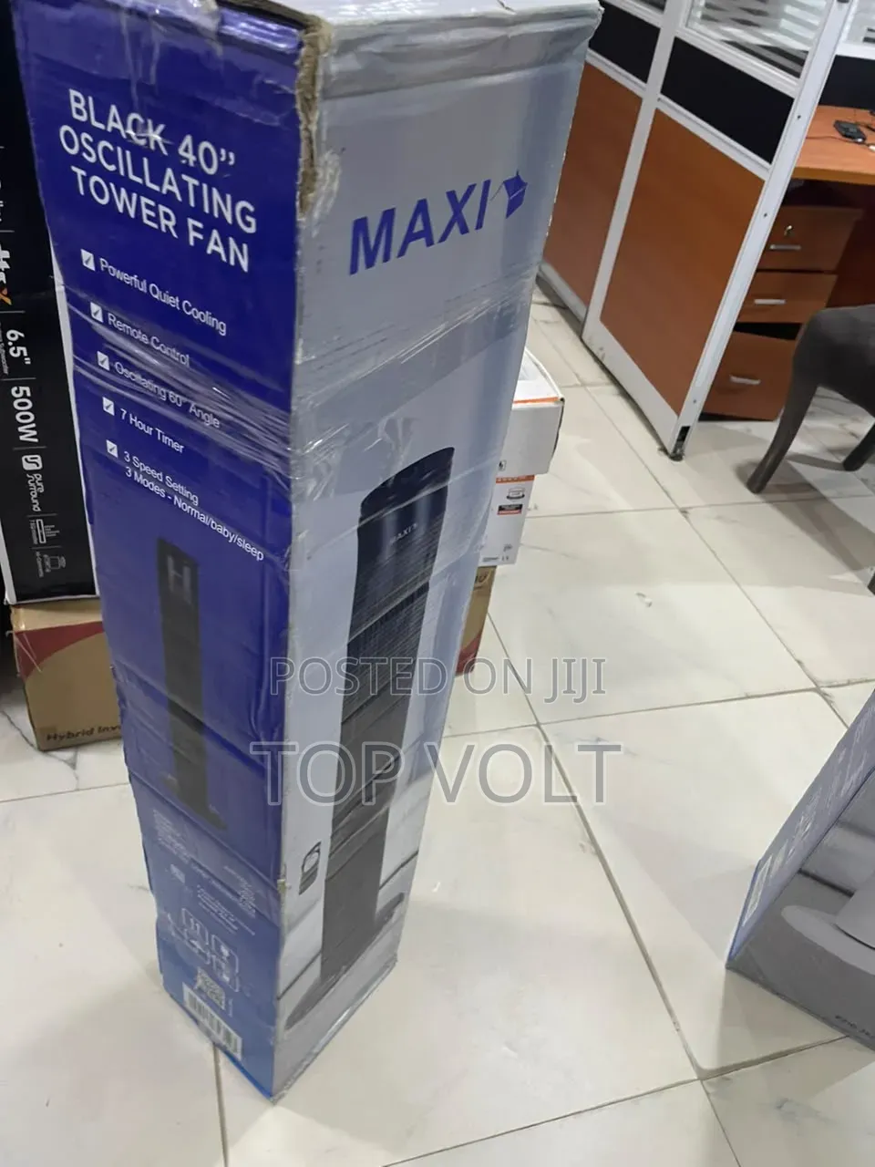 Maxi 40 Inch Tower Fan – Modern Design