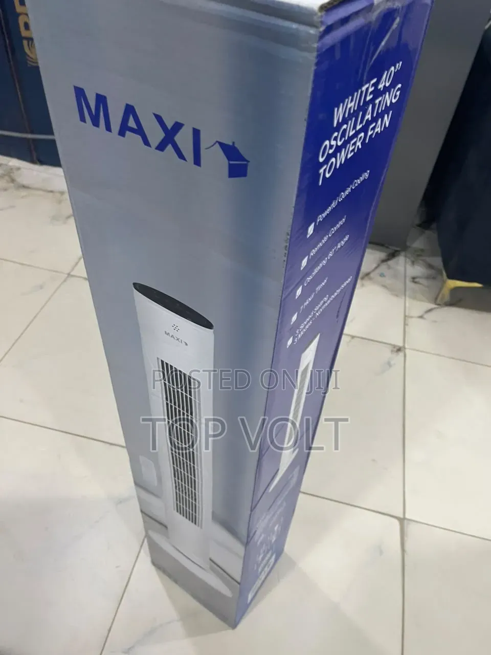 Maxi 40 Inch Tower Fan – Comfortable Cooling