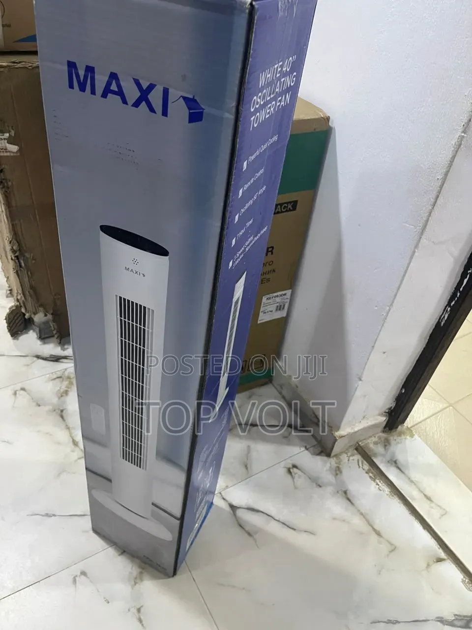 Maxi 40 Inch Tower Fan – Strong Wind Output