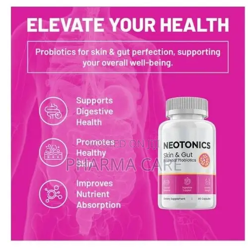 Skin & Gut Probiotics 60 Caps Gut Microbiome and Healthy Skin