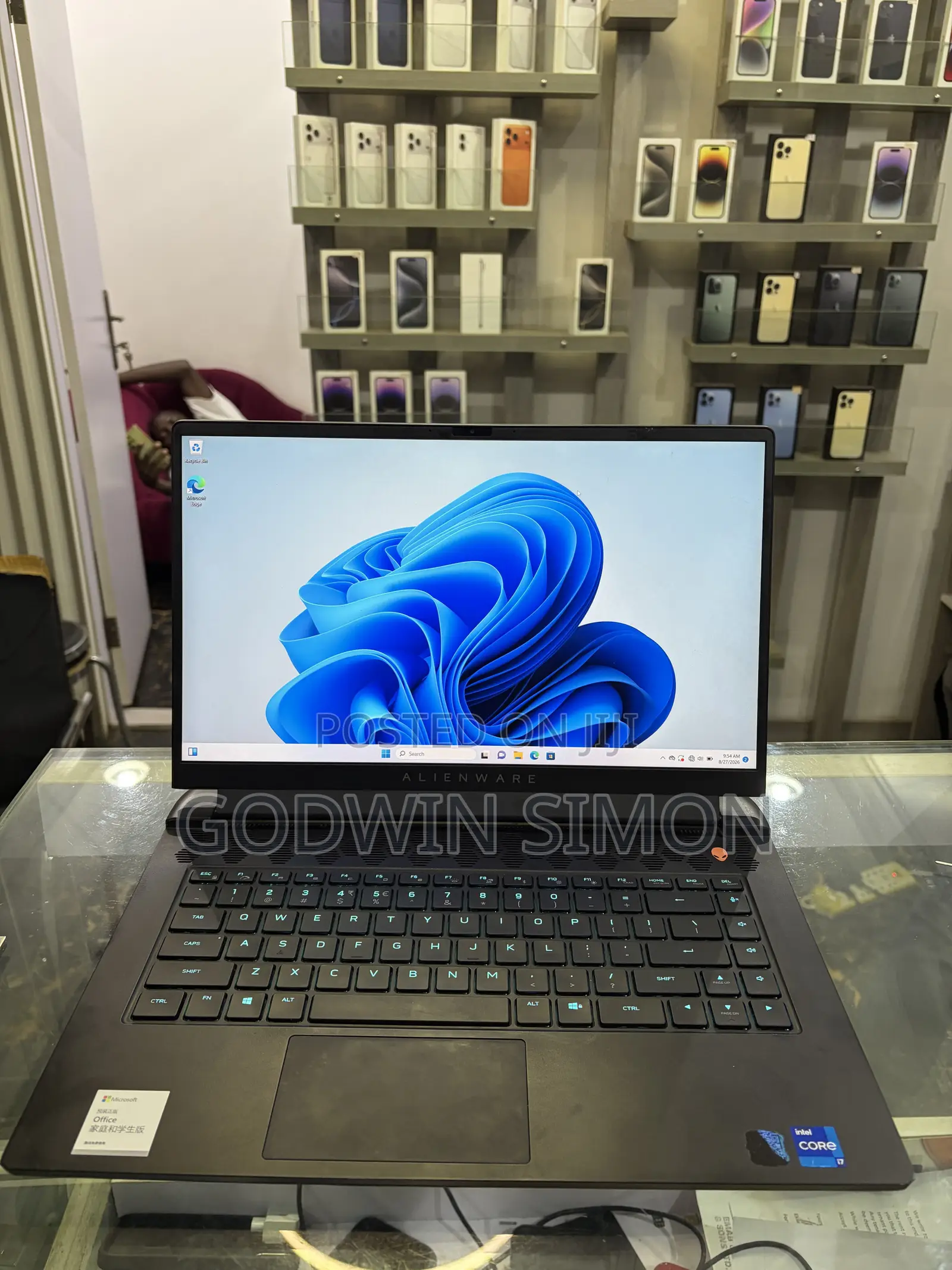 Laptop Dell Allenware M15 R5 16GB Intel Core i7 SSD 1T