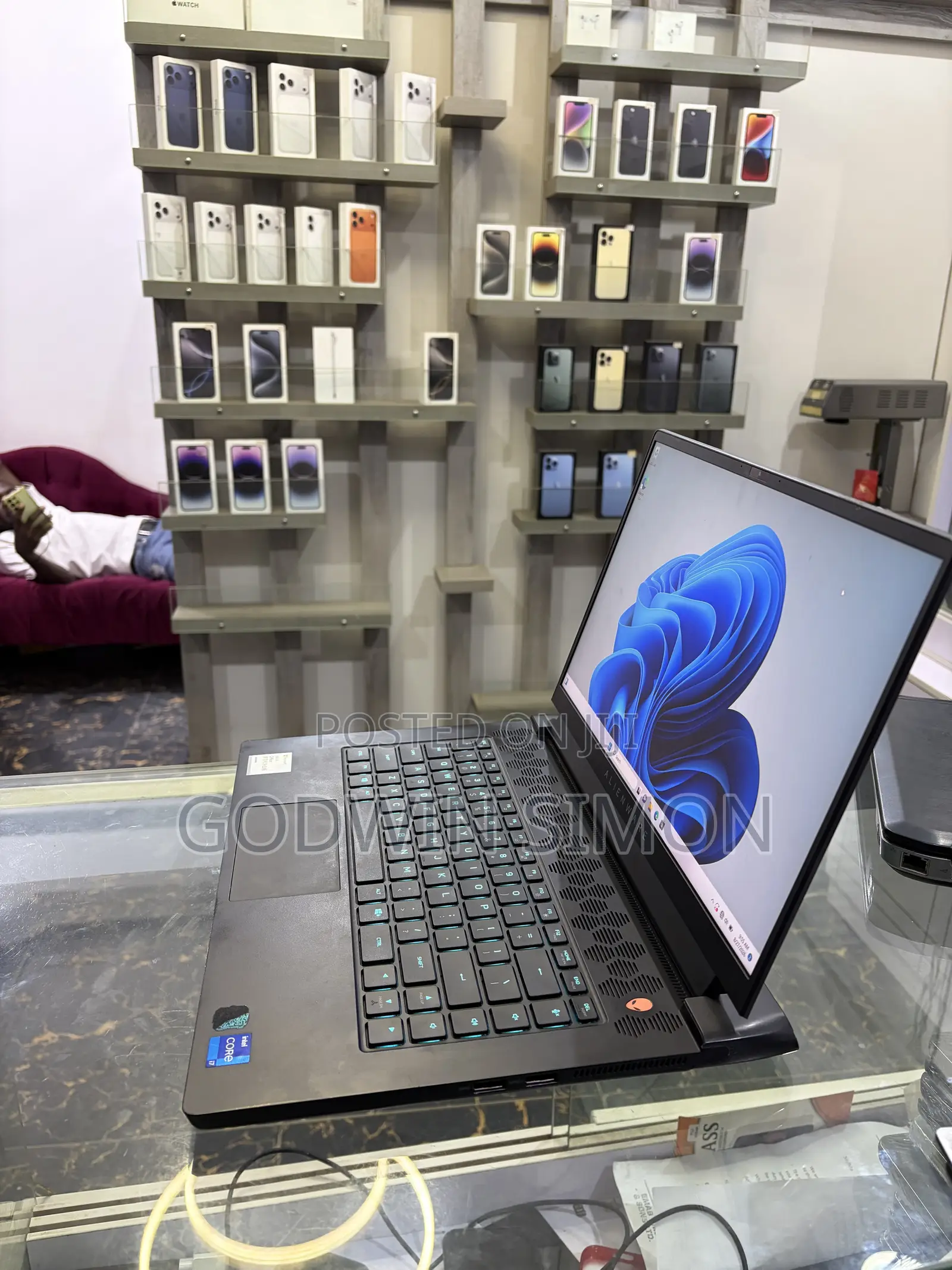 Laptop Dell Allenware M15 R5 16GB Intel Core i7 SSD 1T