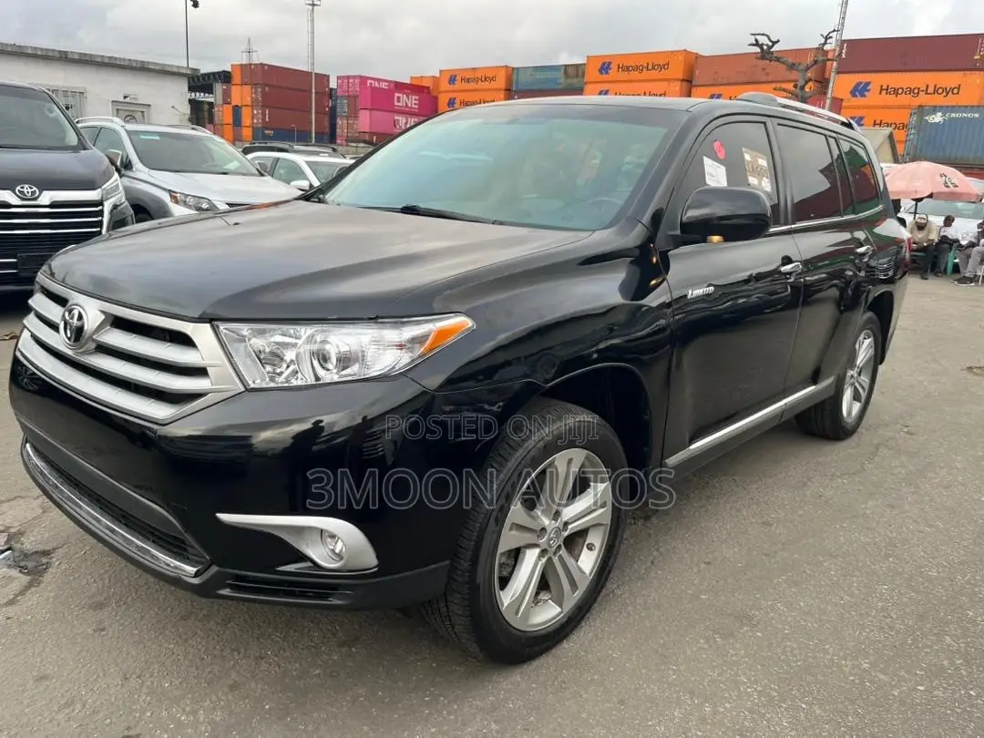 Toyota Highlander Limited 2012 Black