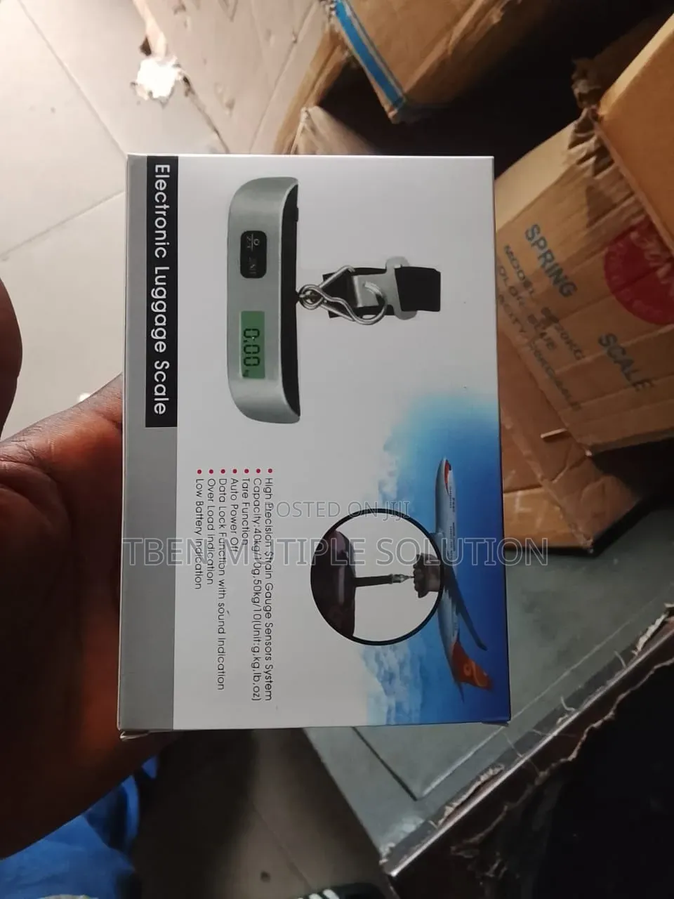 50kg Portable Digital Luggage Scale