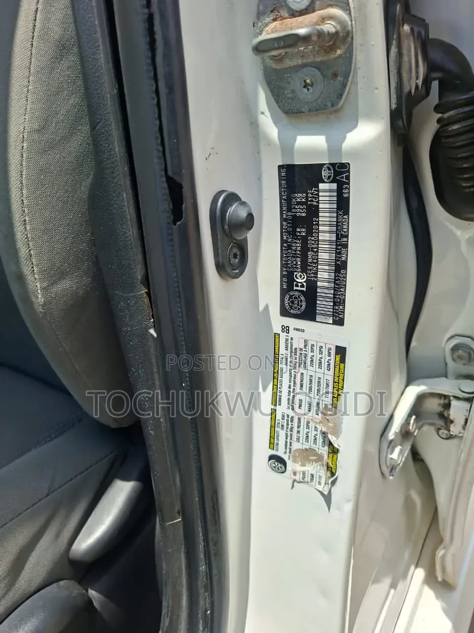 Toyota Matrix 2009 White