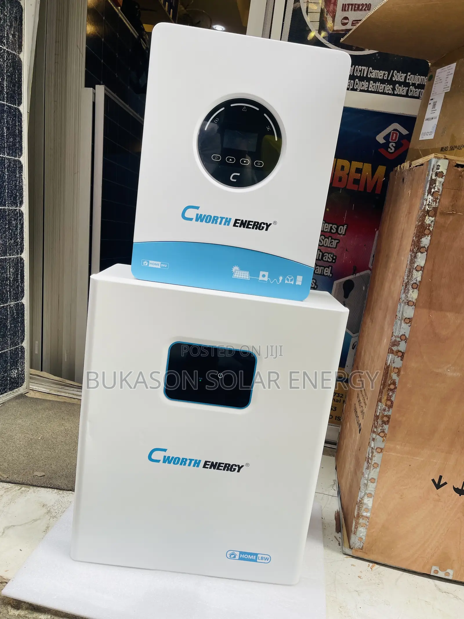 10kwh 48v Lithium Ion Battery and 6kva 48v Hybrid Inverter
