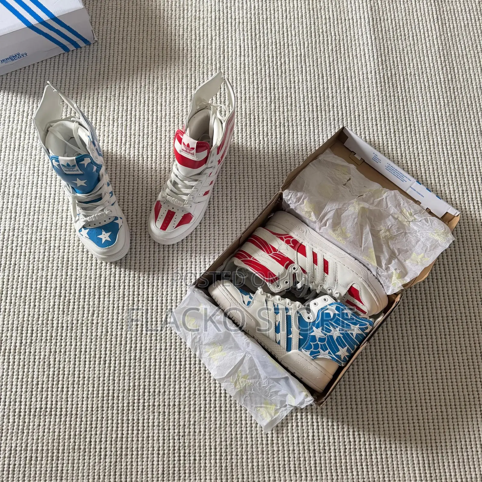 High Quality Jeremy Scott X Adidas Wings 2.0 USA Sneakers