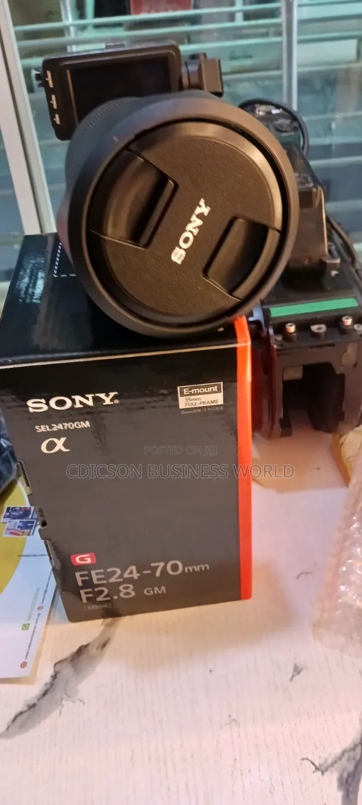 Sony Lens 24-70 F2 8 GM