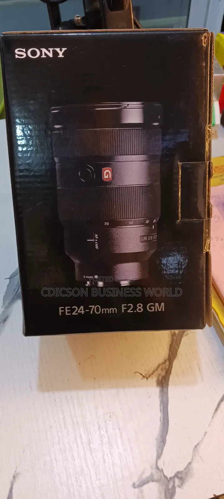 Sony Lens 24-70 F2 8 GM