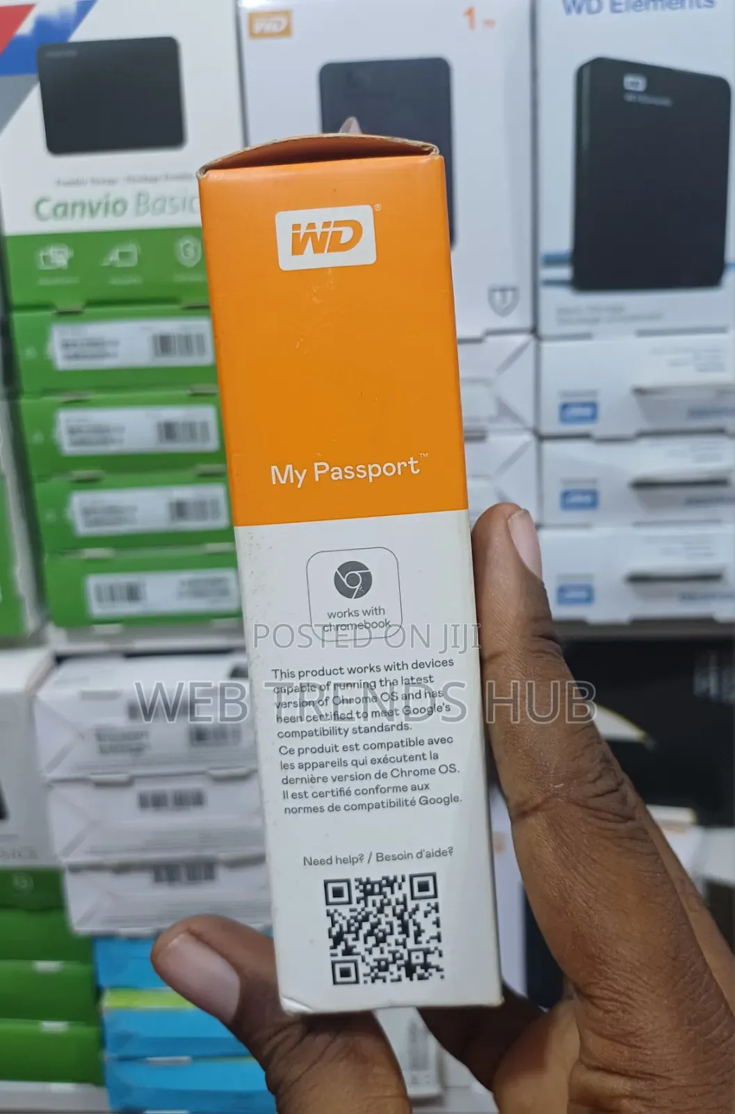 Western Digital (WD) My Passport 4TB External Hard Drive