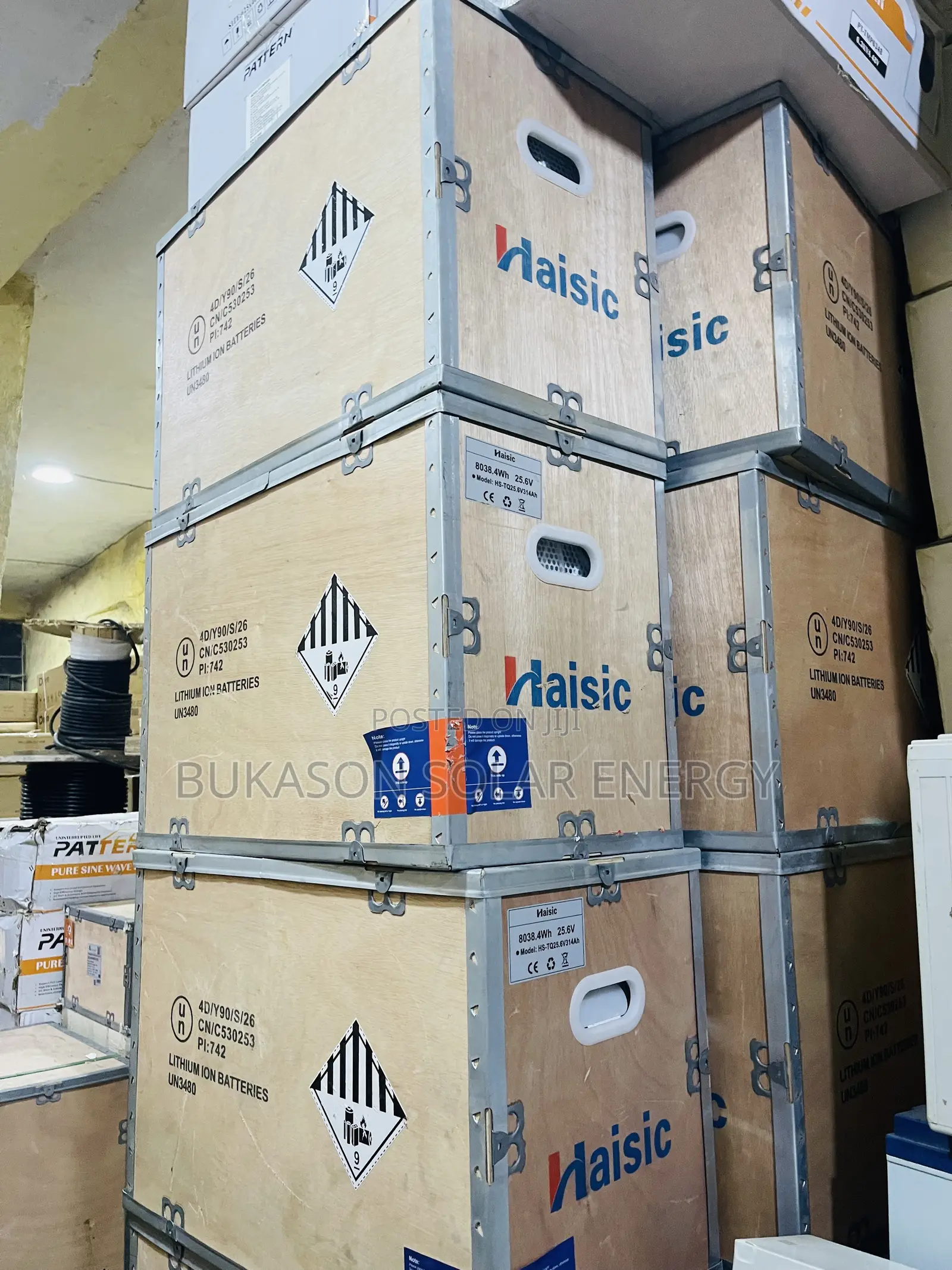 8kwh 24v Haisic Lithium Ion Battery