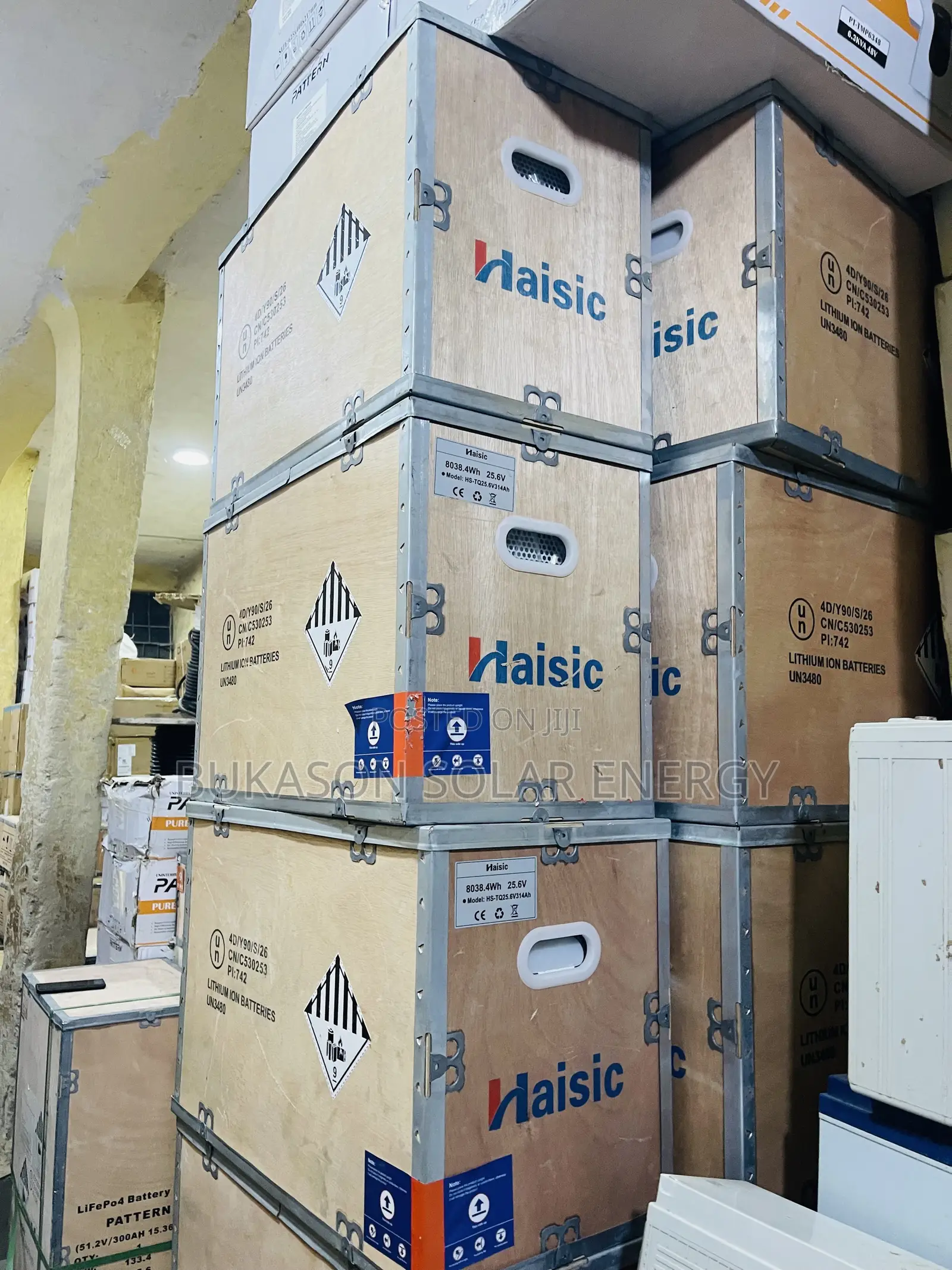 8kwh 24v Haisic Lithium Ion Battery