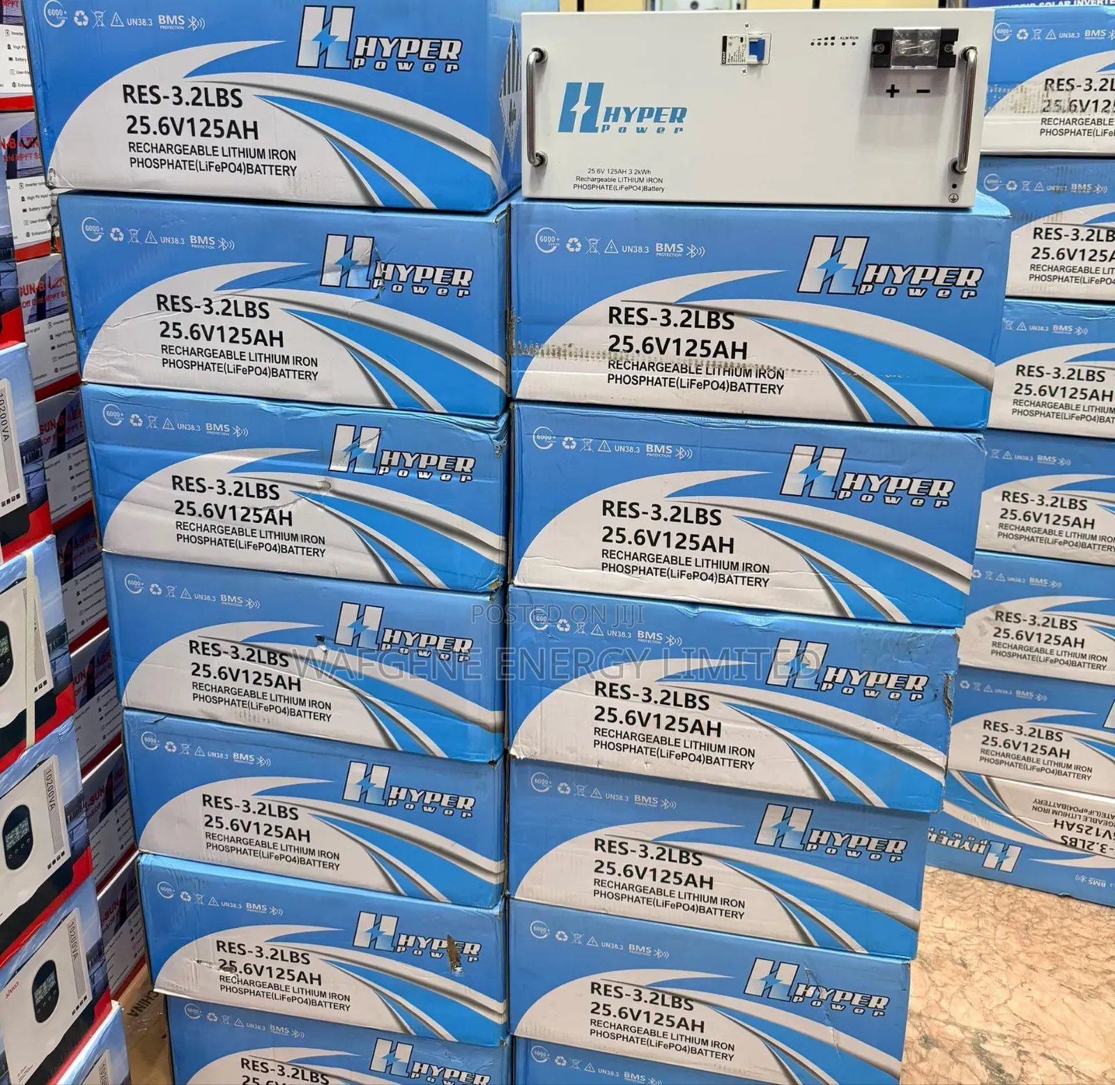 Hyper Power New Model 3.2kwh Lithium 24v