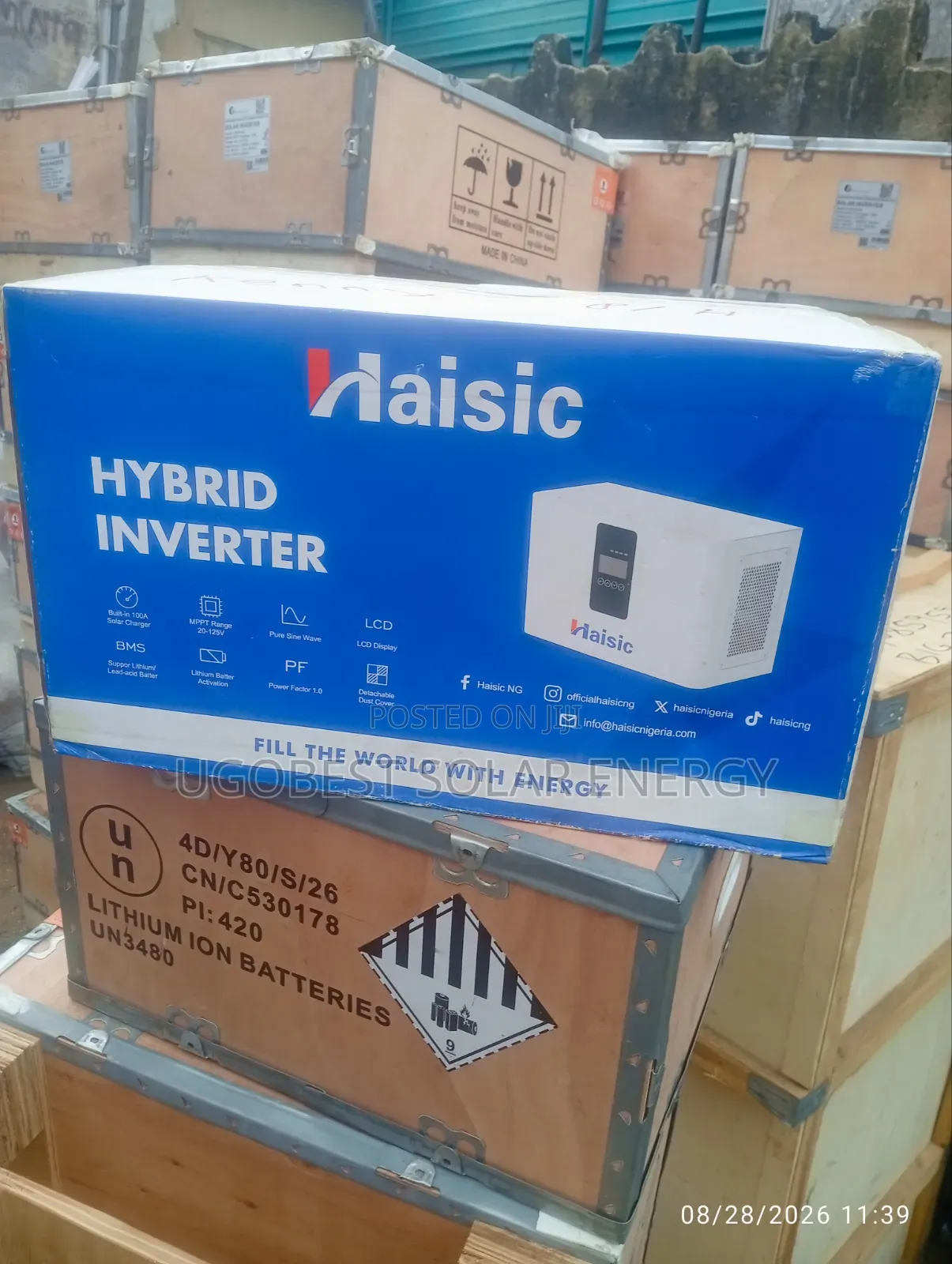 4kwh 12v Haisic All in One Lithium Battery