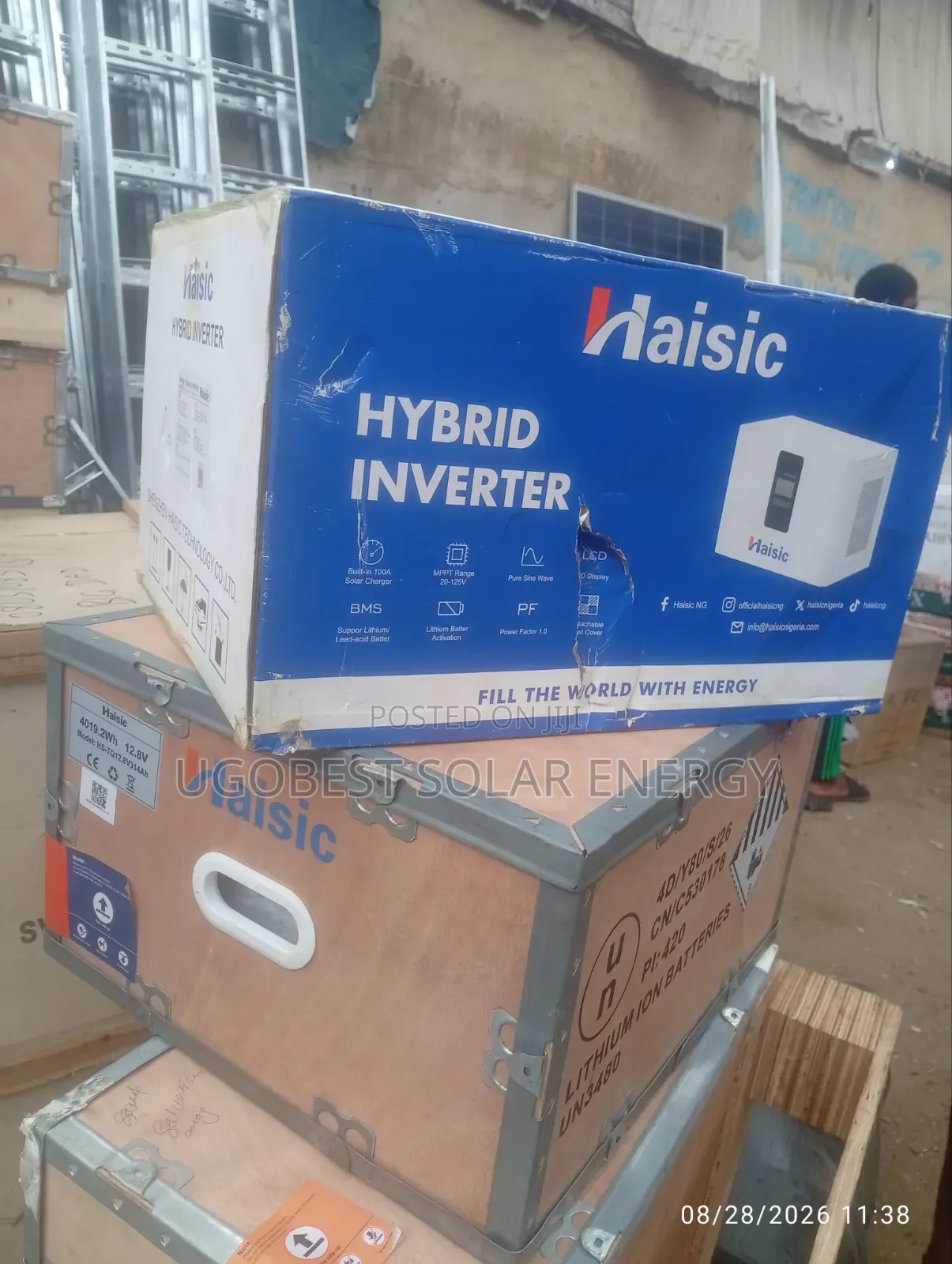 4kwh 12v Haisic All in One Lithium Battery