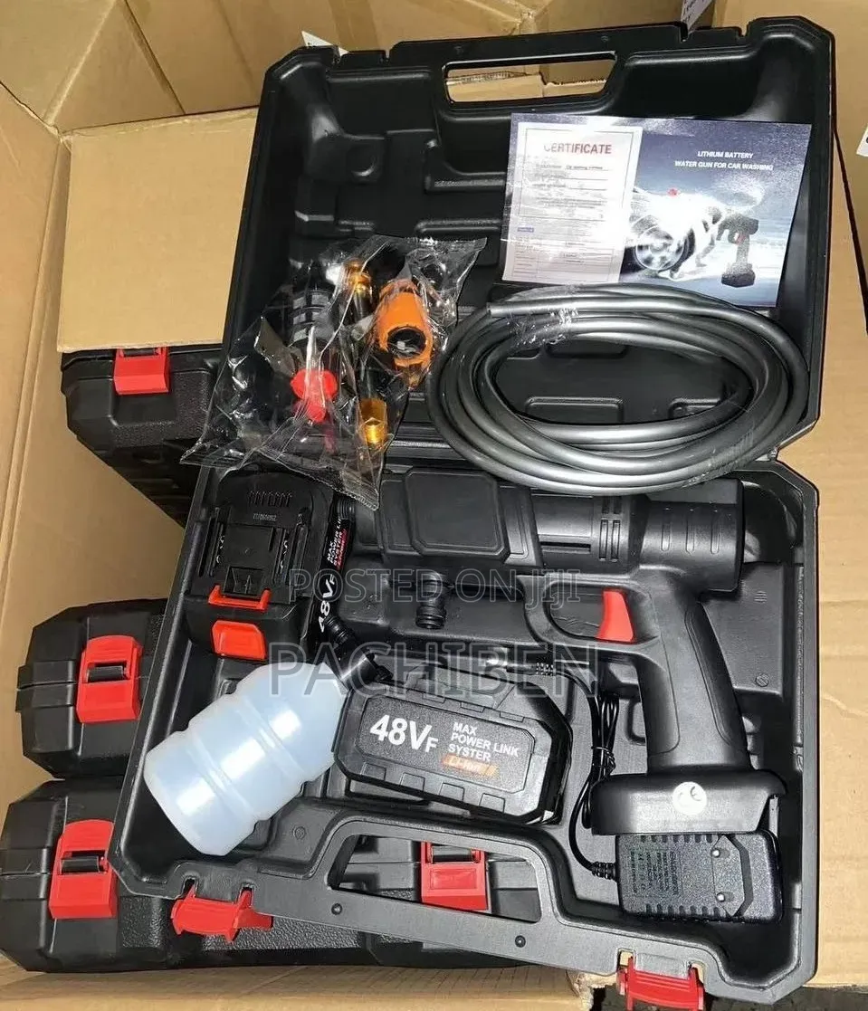 Double Battery High Pressure Car Washer